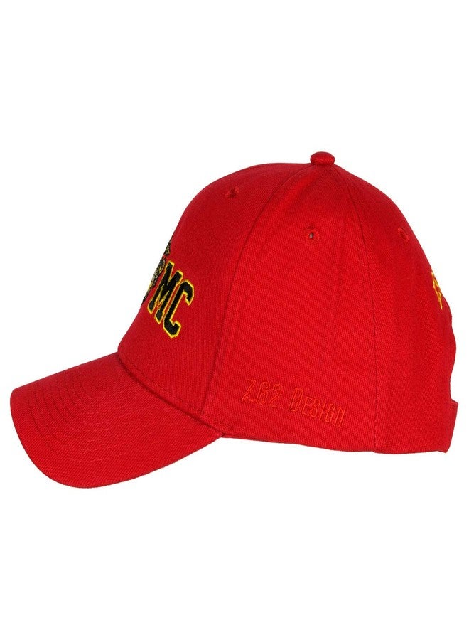 7.62 Design USMC EGA Baseball Cap Red - Image 2